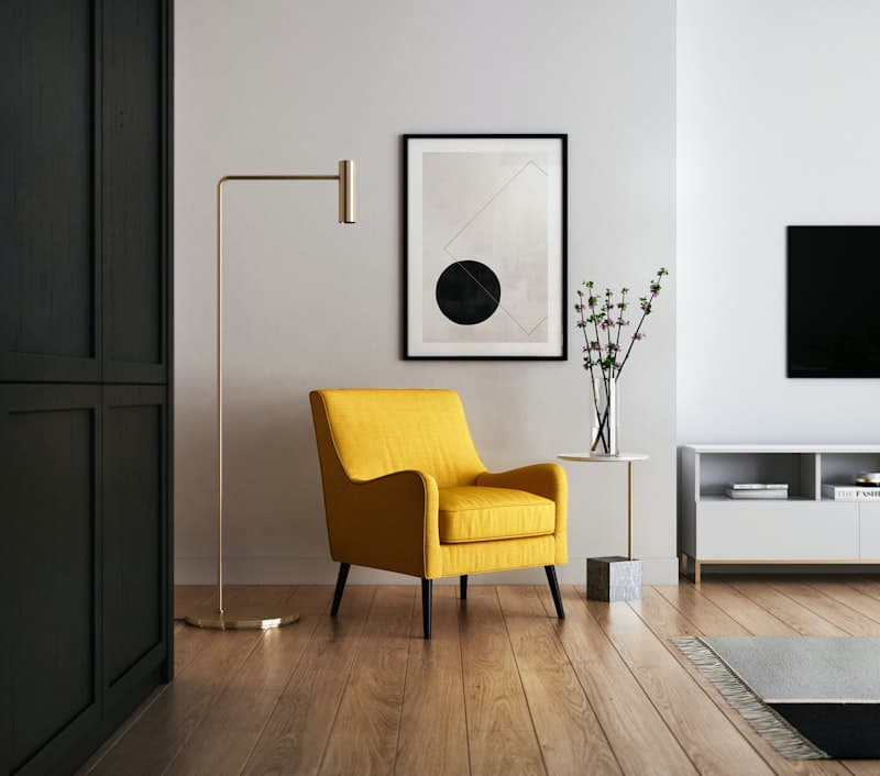 A lived-in living room — the kind of space Nook n' Den helps you document